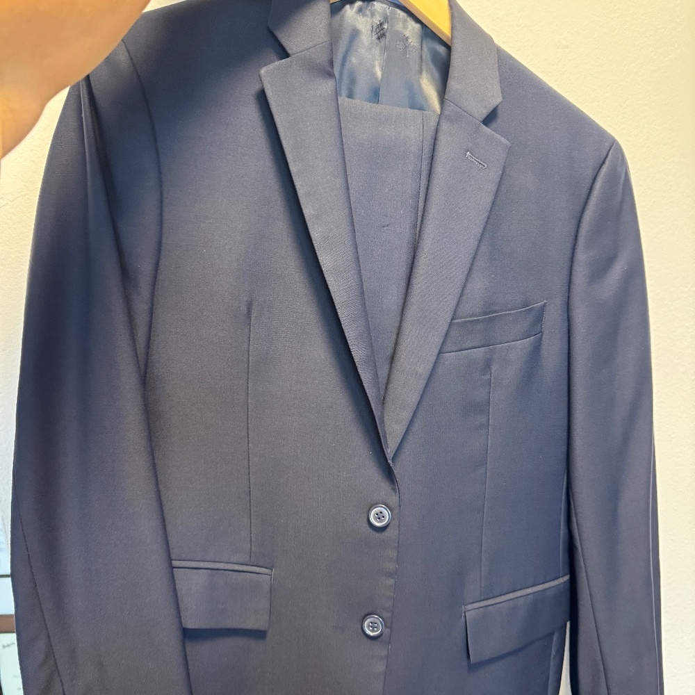 Men's Ryan Seacrest Collection Navy Suit